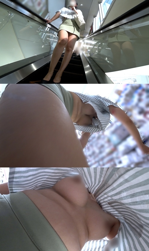 ノーブラ美乳 チラリズム